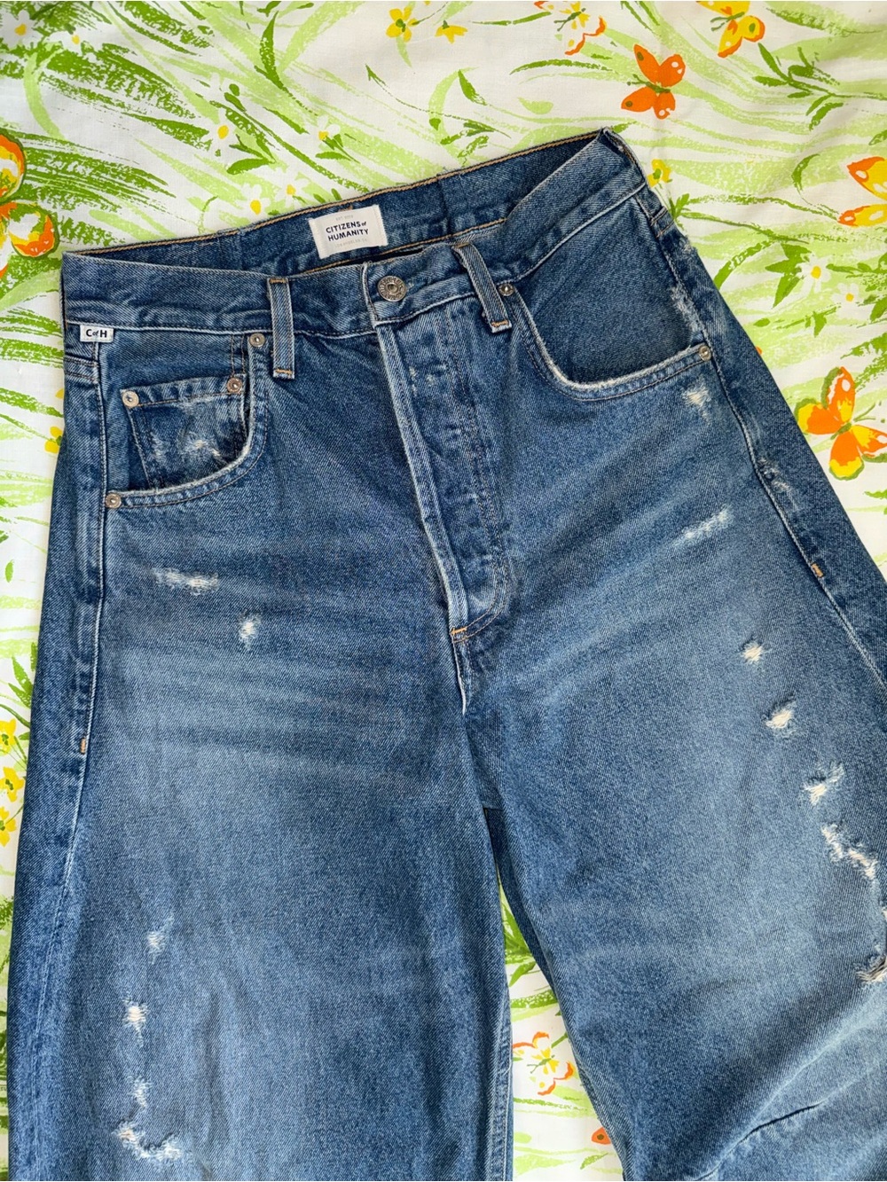 Citizens of Humanity premium vintage horseshoe barrel jeans - Picture 2 of 16